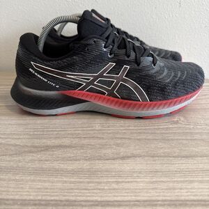 Asics Gel-Kayano Lite 2 1011B217-001 Black Red Sz 9.5 Men’s Sneakers Shoes